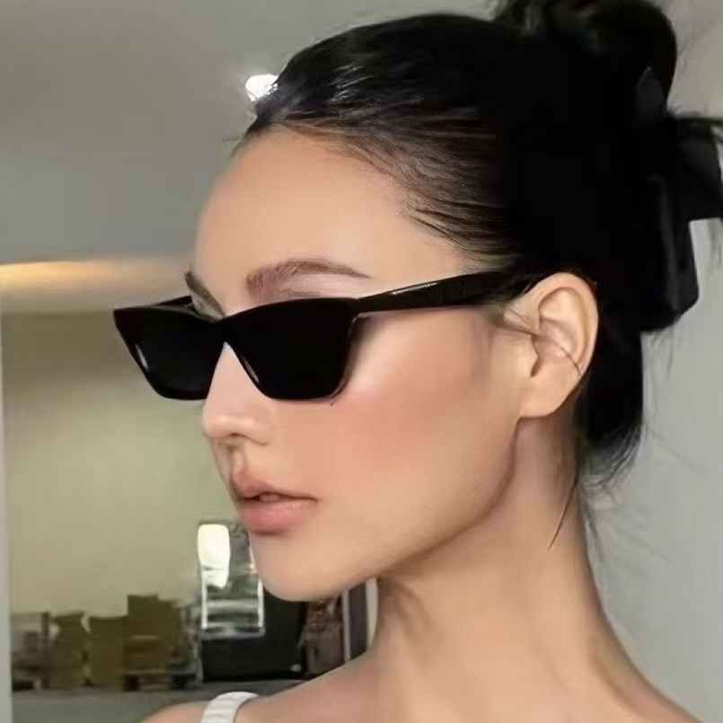 Sunglasses Cat Eye - Nouvelles Lunettes de Soleil Noires Effet