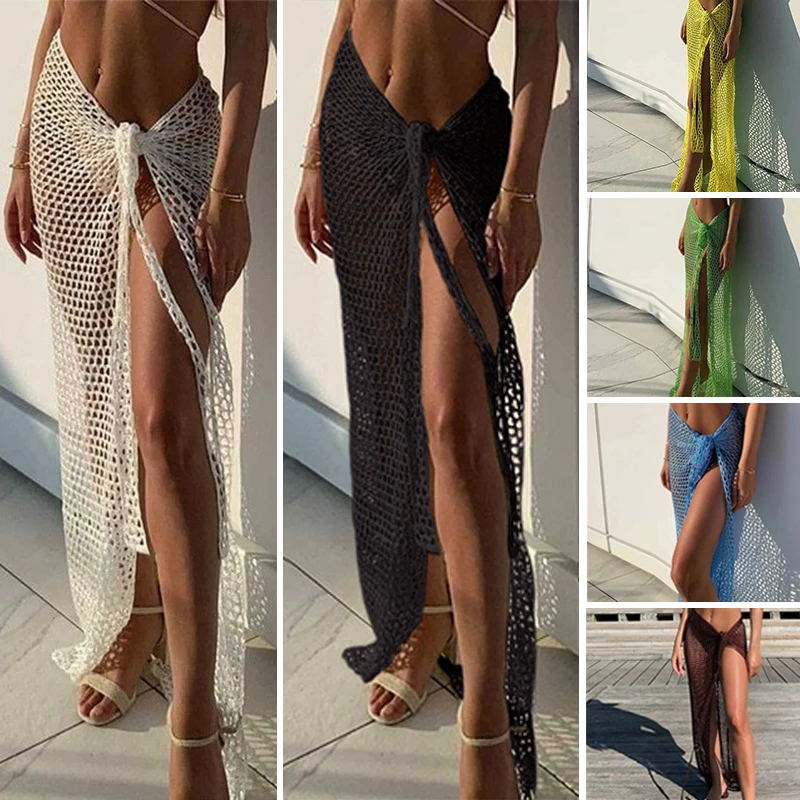 Cover Up Kaftan - BWQ-Robe de plage en crochet amissié
