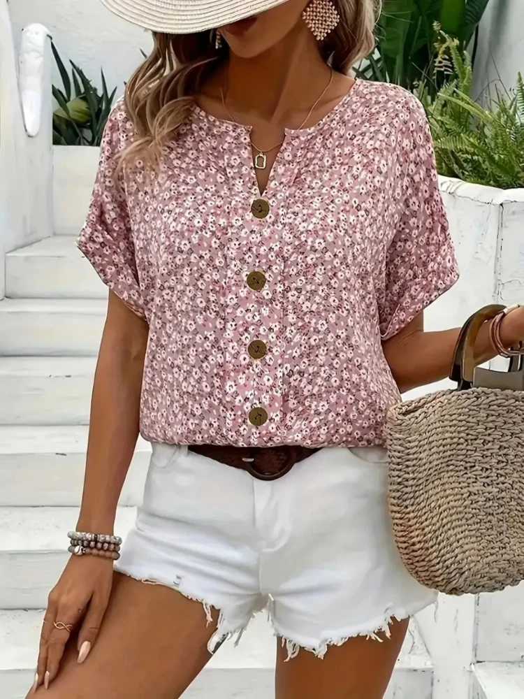 Chemises pour femmes grande ta - Romper Floral Print avis et prix