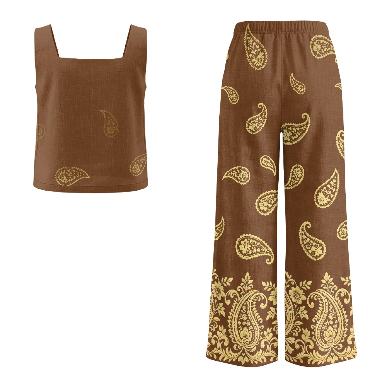INSTANTARTS Ensemble de gilets - Linen Pant Wide avis et prix
