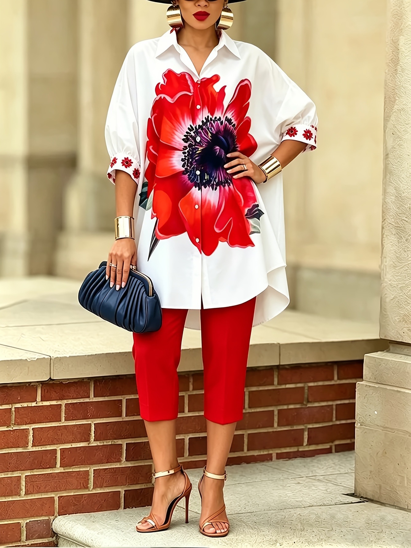 Ensemble 2 pièces vintage pour - Romper Floral Print avis et prix