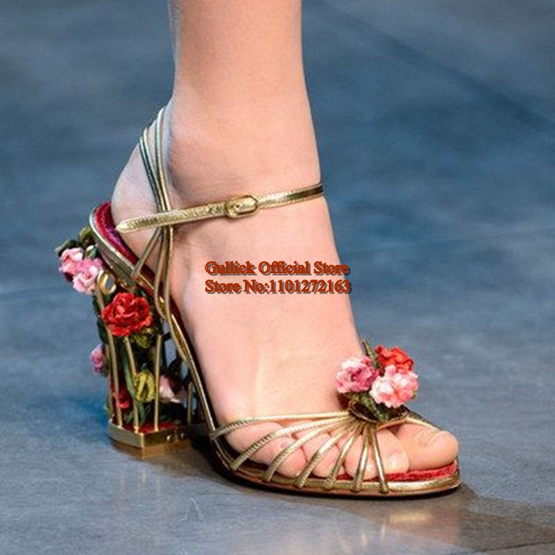 Cage à oiseaux de luxe femmes  - Sandal Strappy Heeled avis et prix